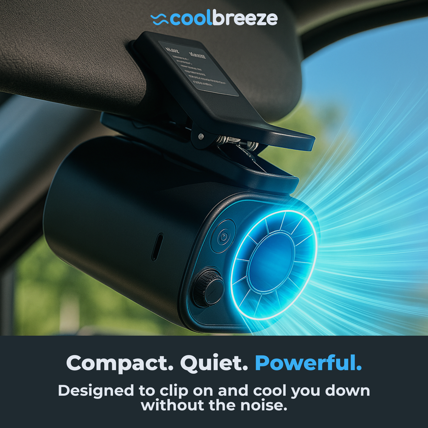 CoolBreeze™ - The Instant Chill Fan