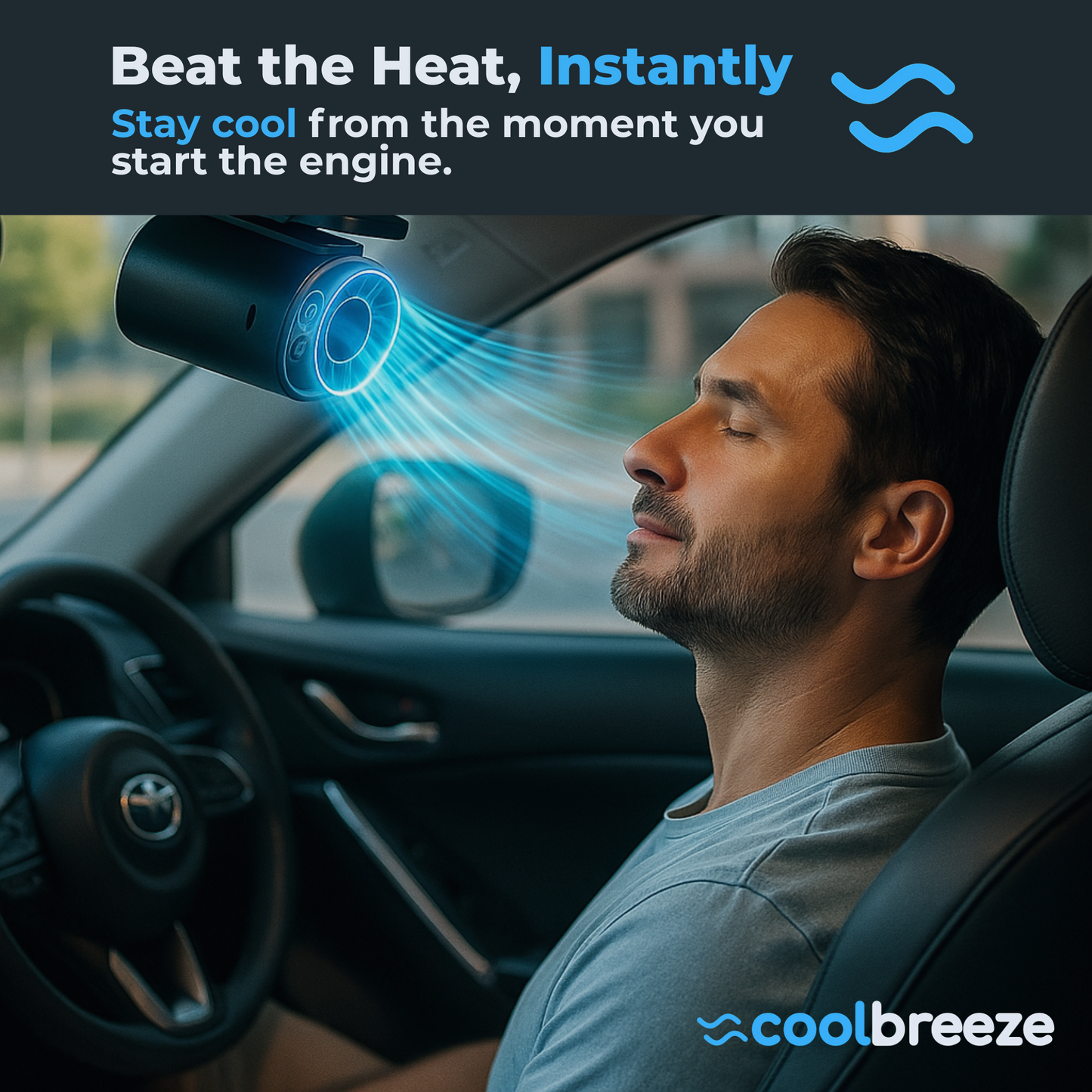 CoolBreeze™ - The Instant Chill Fan