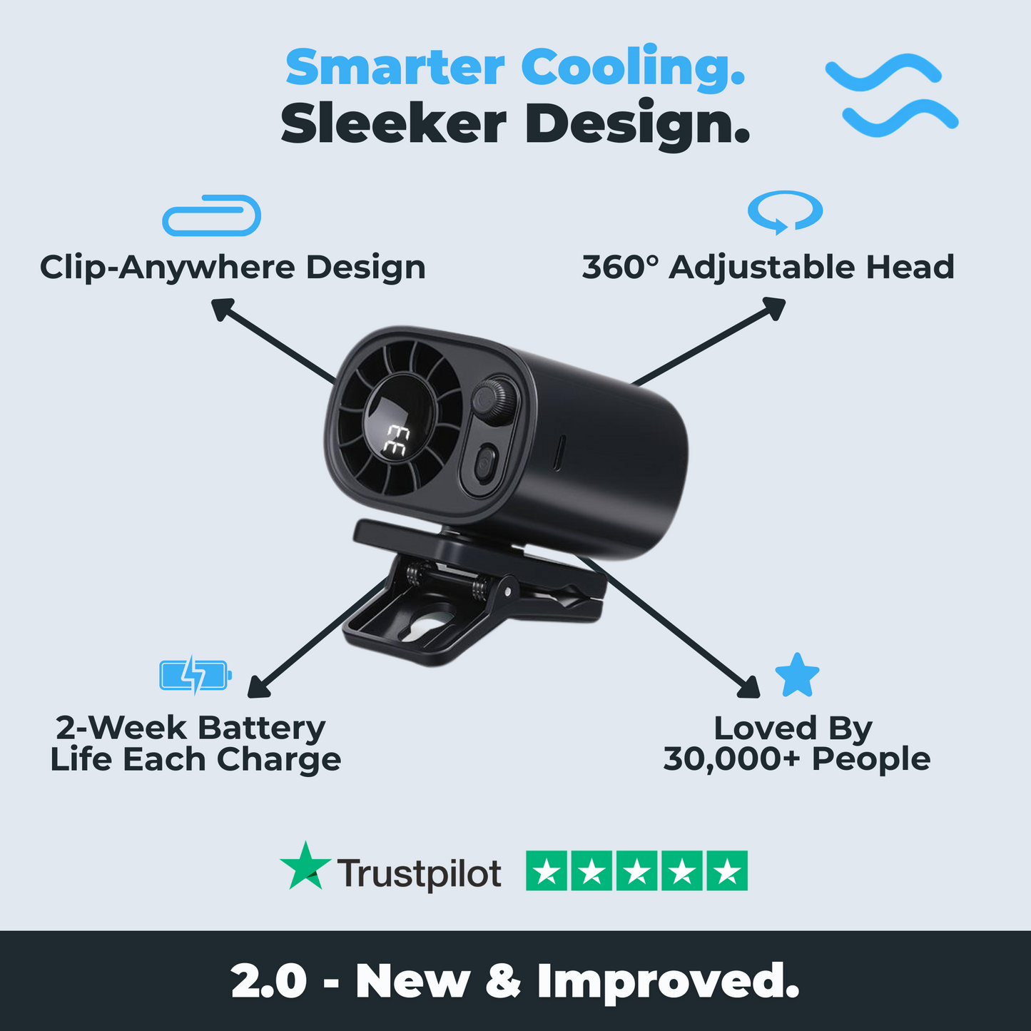 CoolBreeze™ - The Instant Chill Fan